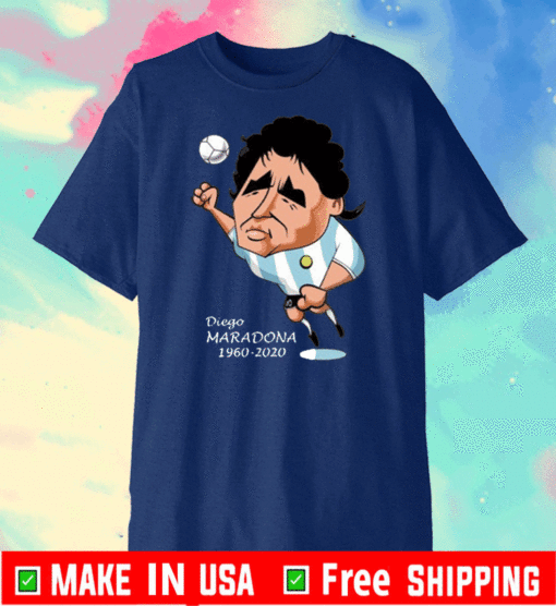 Rip Maradona Diego Argentina Soccer 1960 2020 T-Shirt