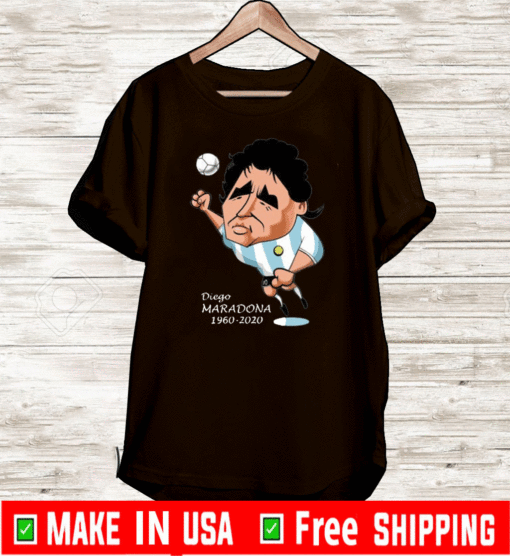 Rip Maradona Diego Argentina Soccer 1960 2020 T-Shirt