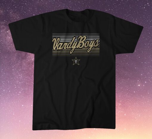 Vandy Boys T-Shirt Vanderbilt Officially