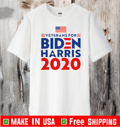 Veterans Elect Joe Biden President and Kamala Harris VP 2020 T-Shirt