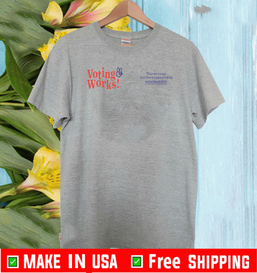 Voting Works 2020 This Message Has Been Approved by Highsnobiety T-Shirt