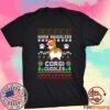 Warm Snuggles Corgi Cuddles Christmas T-Shirt