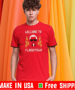 WELCOME TO FLAVORTOWN MERY CHRISTMAS T-SHIRT