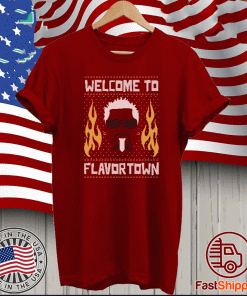 WELCOME TO FLAVORTOWN MERY CHRISTMAS T-SHIRT