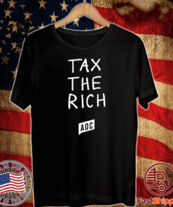 Logo AOC Tax The Rich T-Shirt
