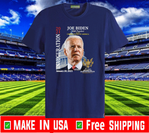 2021 Inauguration Day Joe Biden Commemorative Souvenir Shirt