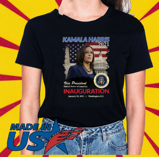 Joe Biden & Kamala Harris President 46th Inauguration T-Shirt , #Inauguration2021 - Inauguration President January 21st 2021 I Was There T-Shirt (Copy)