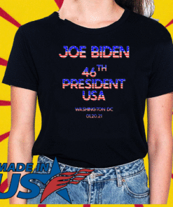 46th President Joe Biden Inauguration Day Commemorative Washington DC 01-20-21 T-Shirt