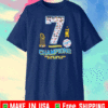 7 time world series champion 1955 2020 T-Shirt