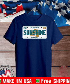 PLORIDA DUVAL SUNSHINE T-SHIRT