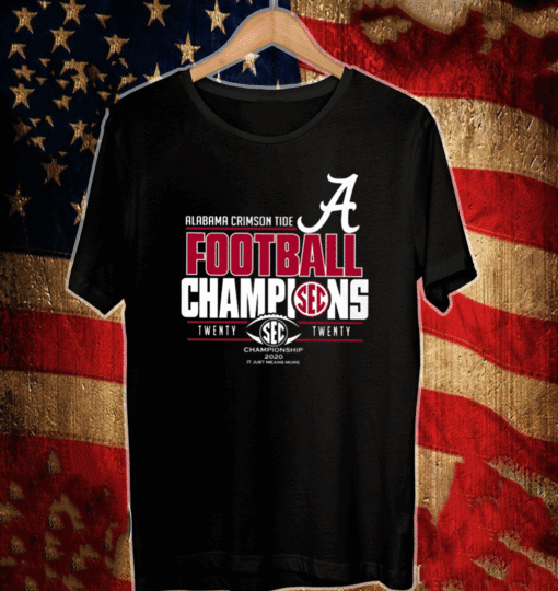 Alabama Crimson Tide 2020 SEC Football Champions Shirt