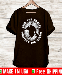 Animal Lover Gift Ocean Animals Earth Day Killer Whale T-Shirt