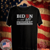 BIDEN IS NOT MY PRESIDENT OFFICIAL T-SHIRT