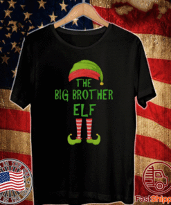 BIG BROTHER ELF MATCHING FAMILY CHRISTMAS PARTY PAJAMA SHIRT