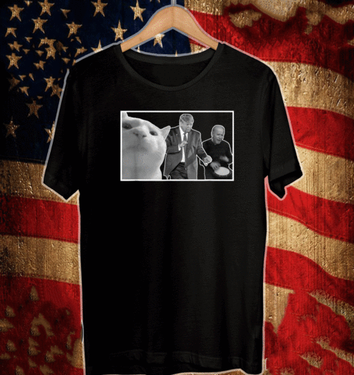 Biden Singing Trump Dances & Cat T-Shirt