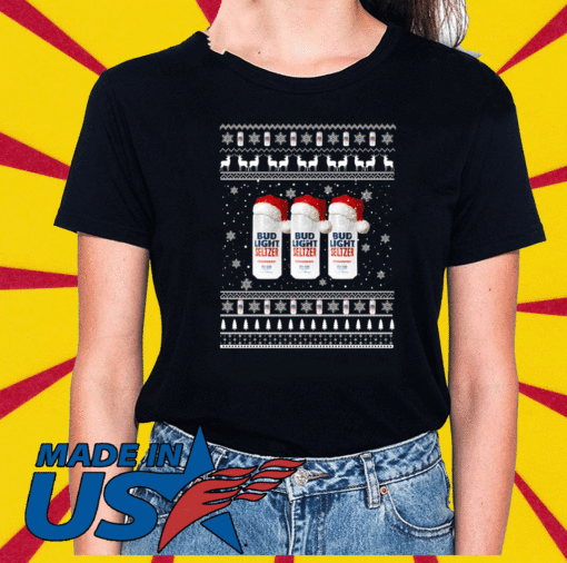 Bud Light Seltzer Christmas T-Shirt