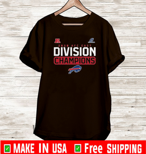 Buffalo Bills 2020 AFC Eastm Division Champions T-Shirt