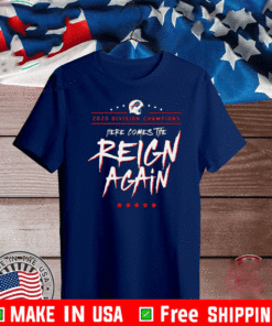 Buffalo Bills 2020 Division Champions Here Comes The Reign Again T-Shirt