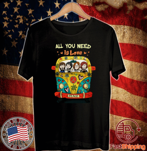 All You Need Is Love Pleace 2020 T-Shirt