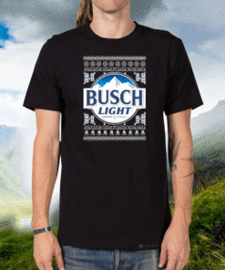 Busch light 2020 ugly christmas T-Shirt