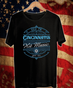 Cincinnati's Hit Music Since 1972 T-Shirt