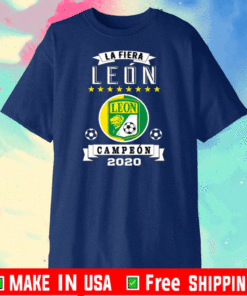 Club Leon Campeon 2020 Futbol Mexicano La Fiera T-Shirt