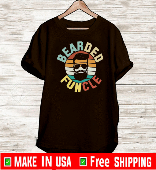 Bearded Funcle Vintage 2021 T-Shirt
