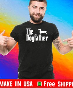 Dachshund Lover Gift DogFather T-Shirt