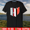 Ohio Stripes Football Hooded Shirt