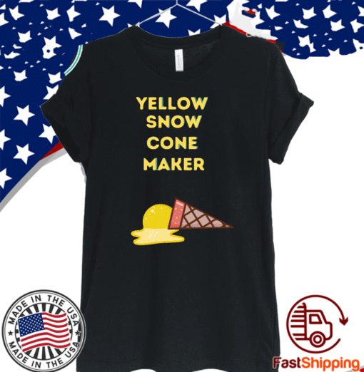 Yellow Snow Cone Maker T-Shirt