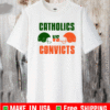 Catholics Vs Convicts Football T-Shirt