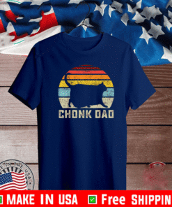 Chonk Cat Dad Vintage T-Shirt