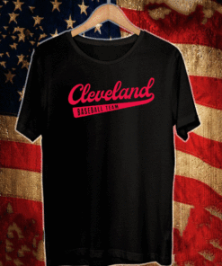 Official Cleveland Baseball Team T-Shirt