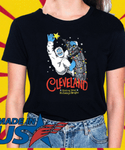 Cleveland Making Your Holidays Bright T-Shirt