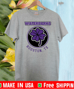 Official Clover Leaf Waterparks Houston Tx T-Shirt
