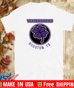 Official Clover Leaf Waterparks Houston Tx T-Shirt