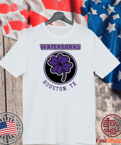 Official Clover Leaf Waterparks Houston Tx T-Shirt