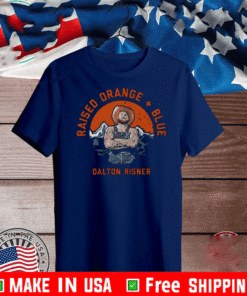 Dalton risner raised orange and blue T-Shirt