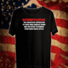 Detrumpification The Consistent Opposition To Those Who Enabled Trump And The Eddort To Remove Them From Public Office T-Shirt