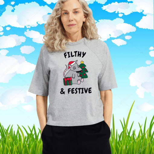 FILTHY & FESTIVE MERY CHRISTMAS T-SHIRT