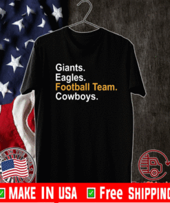 Giants Eagles Football Team Cowboys US T-Shirt