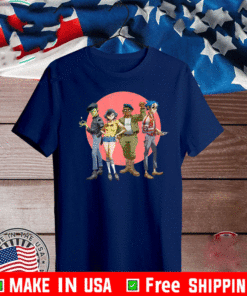 Gorillaz Group Circle Rise T-Shirt