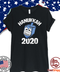 Hanukkah 2020 Dreidel Wearing Face Mask T-Shirt