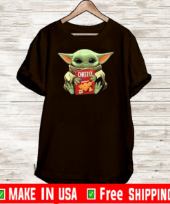 Happy Baby Yoda Hugs Cheez It Box Tee Shirts