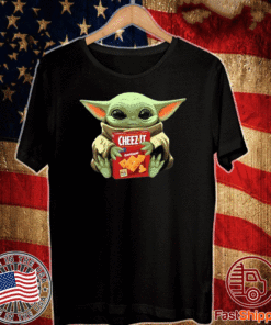 Happy Baby Yoda Hugs Cheez It Box Tee Shirts