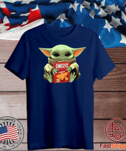 Happy Baby Yoda Hugs Cheez It Box Tee Shirts