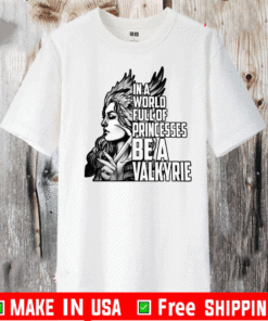 In A World Full Of Princesses Be A Valkyrie Shirt