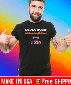 Kamala Harris Madam Vice President 2020 shirt - Joe Biden 2021 T-Shirt