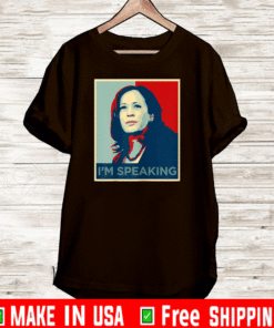 Kamala Harris Shirt I'm Speaking Quote Joe Biden 2020 T-Shirt