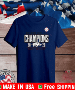 ARKANSAS RAZORBACKS 2020 SEC CHAMPIONS T-SHIRT